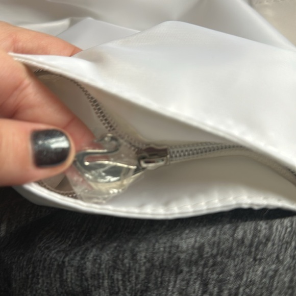 RARE Swarovski Crystal Sparkling WE Tote Bag - White - Picture 4 of 6